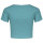 blue effect girls cropped T-Shirt kurz geschnittenes Shirt (1211-5657-5308) karibikgrün Gr. 140