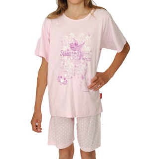 St. Lucia rose Mädchen Shorty Schlafanzug Pyjama kurz (492105) Gr. 128