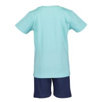 Blue Seven Jungen Sommer Set T-Shirt Shorts Bermuda (826003/622) hellblau Gr. 122