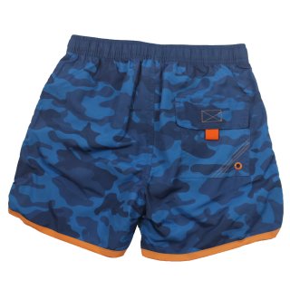 Losan Boardshorts Camouflage Schwimmshorts Badehose blau orange