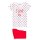 Losan Mädchen Shorty Pyjama kurz Kirschen (114-P002AL/001) weiß rot Gr. 140