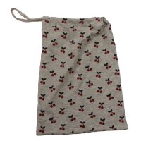 Losan Mädchen Shorty Pyjama kurz Kirschen hellgrau blau