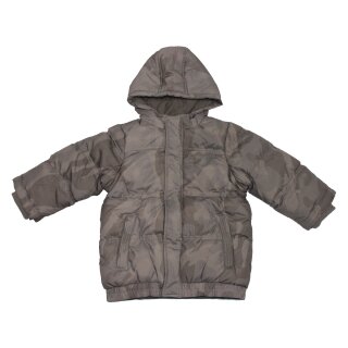 Klitzeklein Kapuzenjacke Winterjacke Jacke grau camouflage