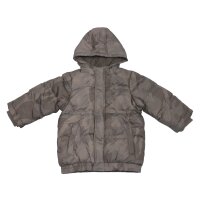 Klitzeklein Kapuzenjacke Winterjacke Jacke grau camouflage