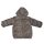 Klitzeklein Kapuzenjacke Winterjacke Jacke grau camouflage