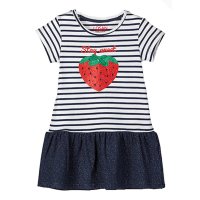 Losan Sommerkleid Kleid Erdbeere Stay Sweet (116-7004AL) weiß marine Gr. 122