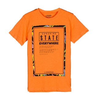 Losan Jungen T-Shirt orange Sunshine State everywhere