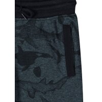 Losan Joggingbermuda Sweatbermuda Jungen Shorts Hai Orca blau melange