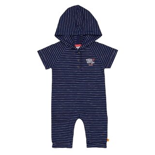 Feetje Baby Jungen Strampler Babyanzug Einteiler navy blau