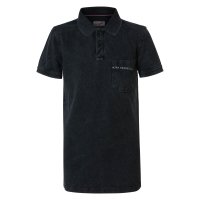 Petrol Industries Jungen Poloshirt T-Shirt Polokragen Black