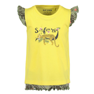 Blue Seven Mädchen T-Shirt Safari (702211) gelb Gr. 92