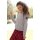 Arizona Mädchen Strickpullover Pullover Labelpatch grau meliert