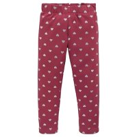 Arizona Mädchen Leggings Winter Glitzerherz...
