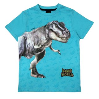 Dinoworld Dinosaurier T-Rex Dino T-Shirt hellblau
