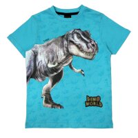Dino World Dinosaurier T-Rex Dino T-Shirt hellblau