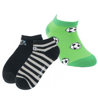 RS Jungen Sneakers Strümpfe Socken 3er Pack Soccer Fußball (21244) Gr. 23/26