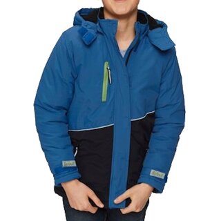 Scout Schneejacke Skijacke Winterjacke royalblau schwarz