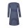 Happy girls Kleid Langarm Jerseykleid Pailletten Sterne navy blau