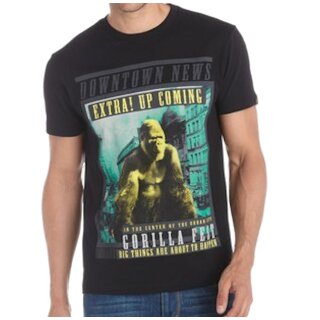 JD by John Devin T-Shirt Gorilla schwarz (820231) Gr. XS / 158