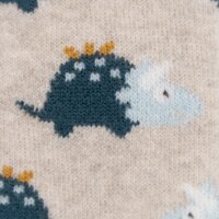 Ewers Baby Jungen Strumpfhose Po-Motiv Dino dunkelbeige...