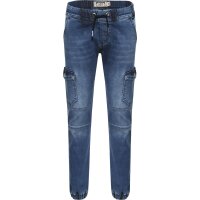 blue effect boys Cargo Hose Jeans wide XXL Stretch Pants...
