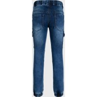 blue effect boys Cargo Hose Jeans wide XXL Stretch Pants medium blue