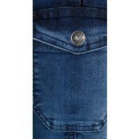 blue effect boys Cargo Hose Jeans wide XXL Stretch Pants medium blue
