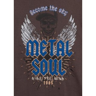 Losan Jungen Langarmshirt Metal Soul gris carbon