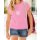 Arizona Mädchen T-Shirt HOPE Spitze Pink