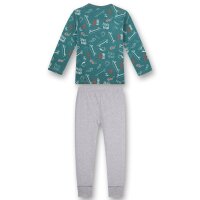 s.Oliver Jungen Schlafanzug Pyjama lang Skater grün...