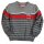 BÒBOLI Strickpullover Pullover V-Ausschnitt