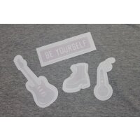 UBS2 Mädchen Sticker Langarmshirt -gestalte es...