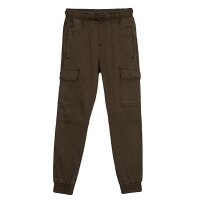 Losan Jungen Hose Joggpant Streetwear Cargotaschen khaki