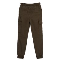 Losan Jungen Hose Joggpant Streetwear Cargotaschen khaki