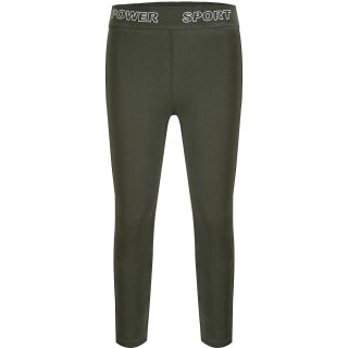 blue effect girls power Sport Leggings Hose dunkelgrün
