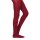 Ysabel Mora Kinder Strumpfhose Streifenmuster Strickschleife bordeaux rot
