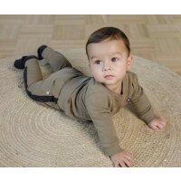 Feetje Baby Jungen Hose Jogginghose Sweathose khaki grün meliert