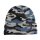 Bruno Banani Herren Mütze Umschlagmütze Strickmütze camouflage blau