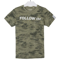 Losan Jungen T-Shirt (21F-1032/694) khaki camouflage Gr. 128
