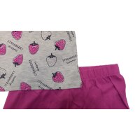 Losan Mädchen 3tlg. Shorty Pyjama kurz Erdbeeren...