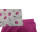 Losan Mädchen 3tlg. Shorty Pyjama kurz Erdbeeren (21G-P000-582) hellgrau violett Gr. 164