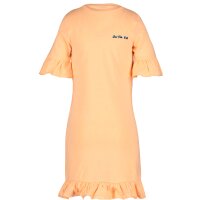 4PRESIDENT Kleid Sommerkleid Flatterärmel neon light...