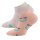 Ewers Mädchen Sneaker Strümpfe 2er Pack Regenbogen/Herz apricot beige