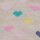 Ewers Mädchen Sneaker Strümpfe 2er Pack Regenbogen/Herz apricot beige