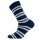 Ewers 2er Pack Jungen Strümpfe Socken uni ringel tinte blau