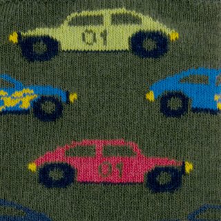 Ewers 3er Pack Jungen Strümpfe Auto Socken mehrfarbig