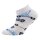 Ewers Jungen Sneaker Strümpfe 3er Pack Auto Ringel Uni grau