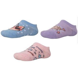 Ysabel Mora Mädchen Sneakers 3er Pack Motiv Socken Strümpfe bunt