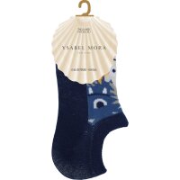 Ysabel Mora Jungen Sneakers 3er Pack Sommer Socken Strümpfe blau