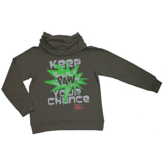 Blue Seven Pullover Sweatshirt weiter Rollkragen dusty olive
